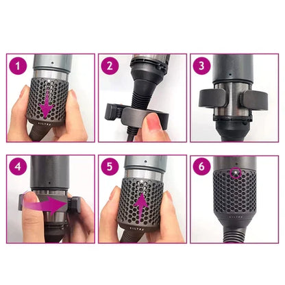 Dyson Airwrap hairdryer Attachment Kit | HD01-HD08 Supersonic Accessory Attachment Kit 7pc