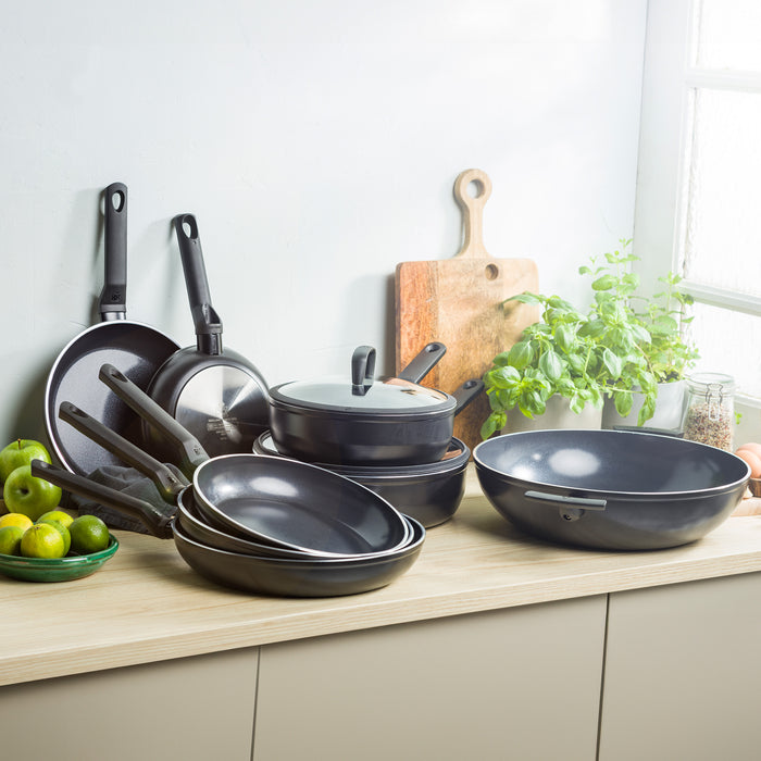Easy Induction koekenpannenset 24 en 28 cm