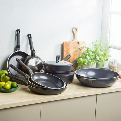 Easy Induction koekenpannenset 24 en 28 cm