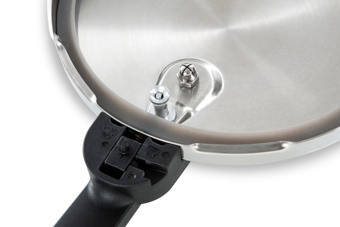 Easy snelkookpan onderhoudsset zilver deksel