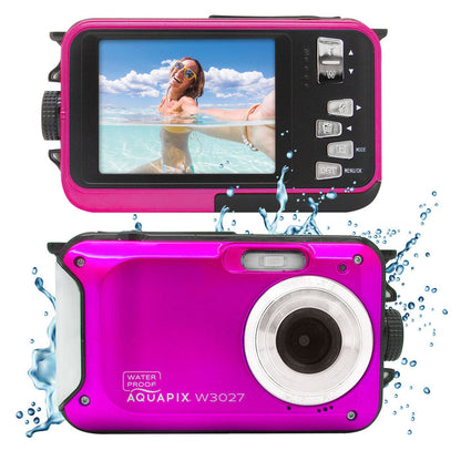 EasyPix Aquapix W3027 Wave Camera - Pink | 267-10033