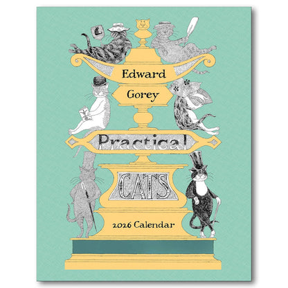 Edward Gorey 2026 Mini Wall Calendar
