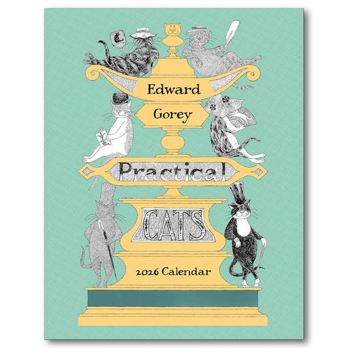 Edward Gorey 2026 Mini Wall Calendar