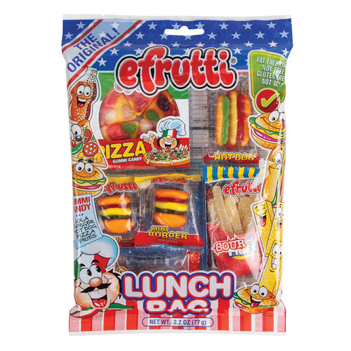 Efrutti Lunch Bag Gummy 2.7oz - 12ct