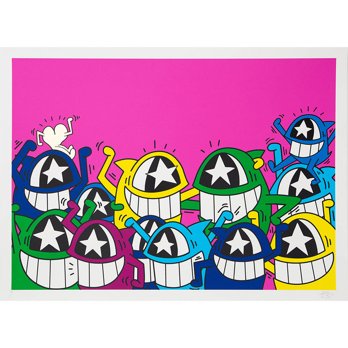 EL PEZ STREET PARTY PINK EDITION P/P – AUGMENTED REALITY PRINT
