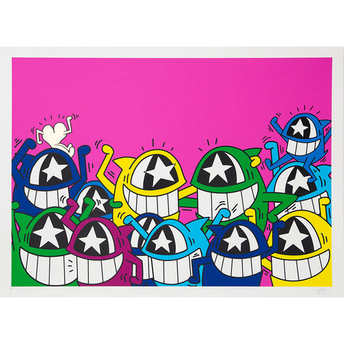 EL PEZ STREET PARTY PINK EDITION P/P – AUGMENTED REALITY PRINT