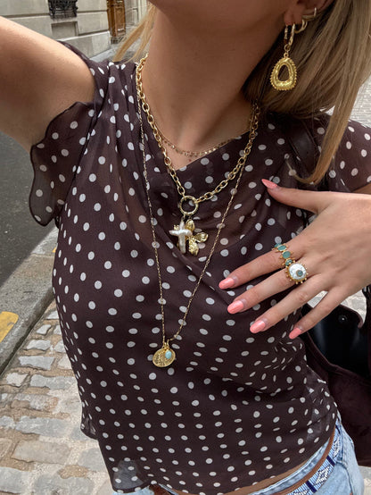 Elena Long Necklace