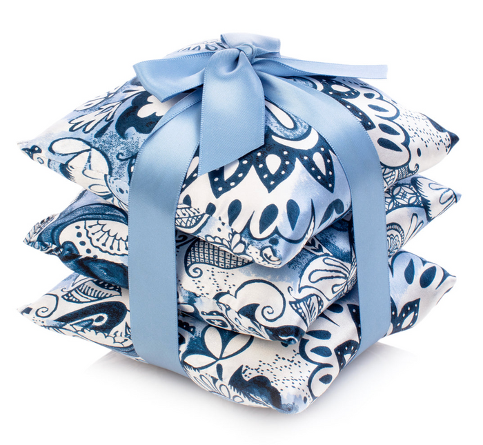 Elizabeth W - Delft Silk Sachet Set