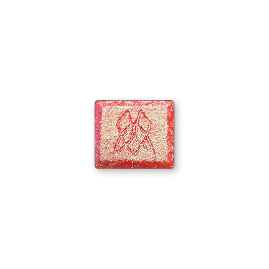 Emboss Glitter Multichrome Eyeshadow on white background