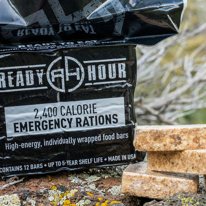 Emergency Ration Bars 2400 Calories / Package from Ready Hour (6674441928844) (7525899141260)