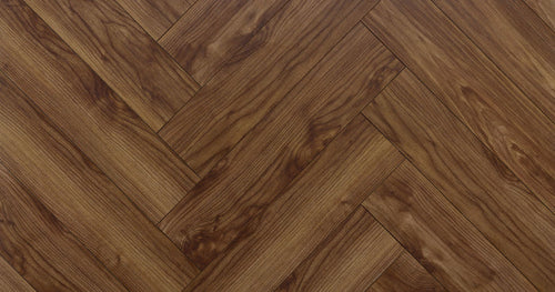 Empire Herringbone Glasgow Oak 12mm Water Resistant  1.2M² | Bearfoot Laminate Flooring