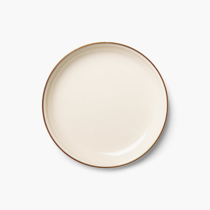 Enamel 2-Tone Salad Plate Set Indigo Blue