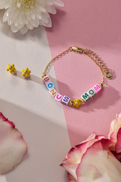 Enamel Buttercup Stud Earrings