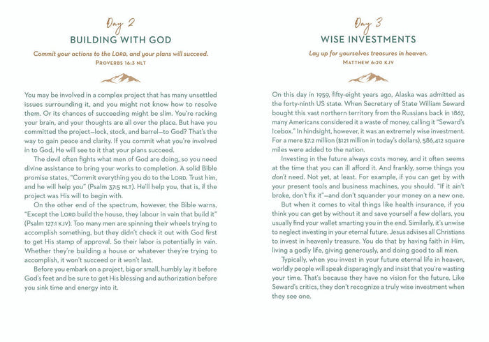 Encouraging Words for Men