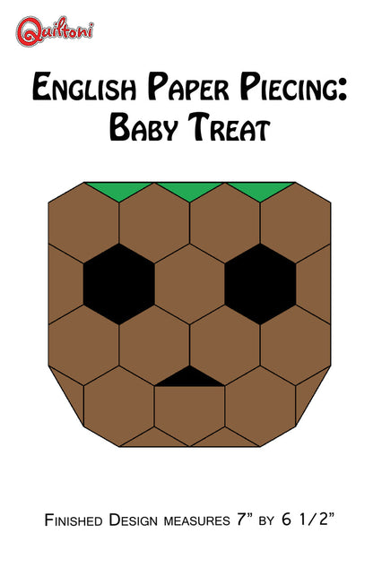 English Paper Piecing: Baby Treant Pattern Only PDF