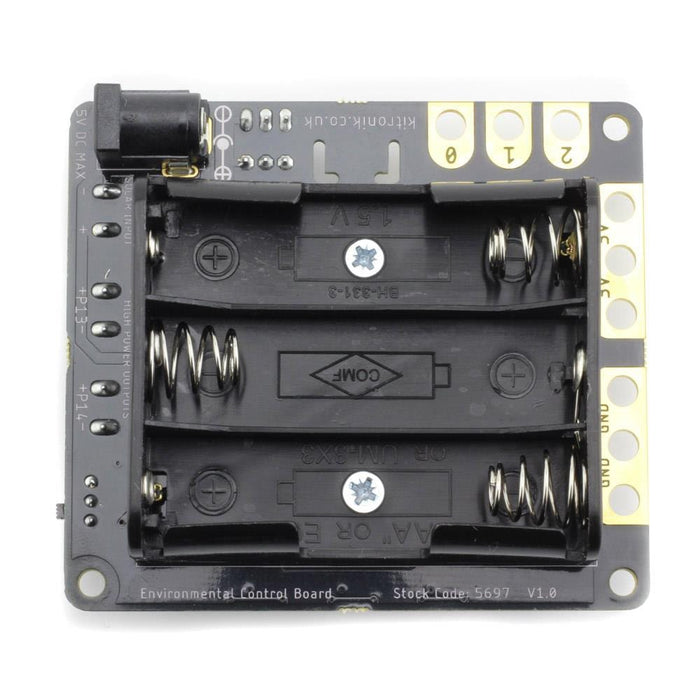 Environmental Control Board for BBC micro:bit by Kitronik - The Pi Hut