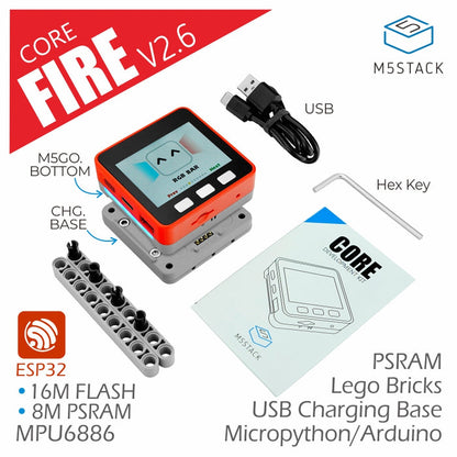 M5Stack FIRE IoT Development Kit (PSRAM) V2.6 - m5stack-store