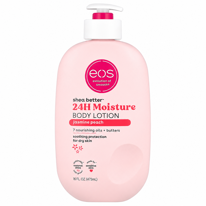 EOS Shea Better 24H Moisture Body Lotion Jasmine Peach 473ml