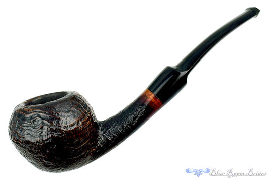 Erik Nielsen Pipe Grade D 1/2 Bent Sandblast Rhodesian