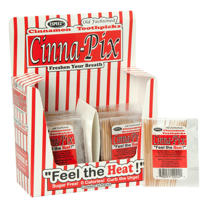 Espeez Toothpicks Packet Cinnamon- 24ct