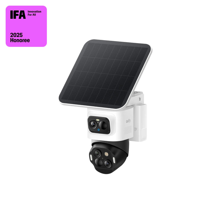 eufy eufyCam S4 Triple-Lens 4K Solar Security Camera | T81723W1