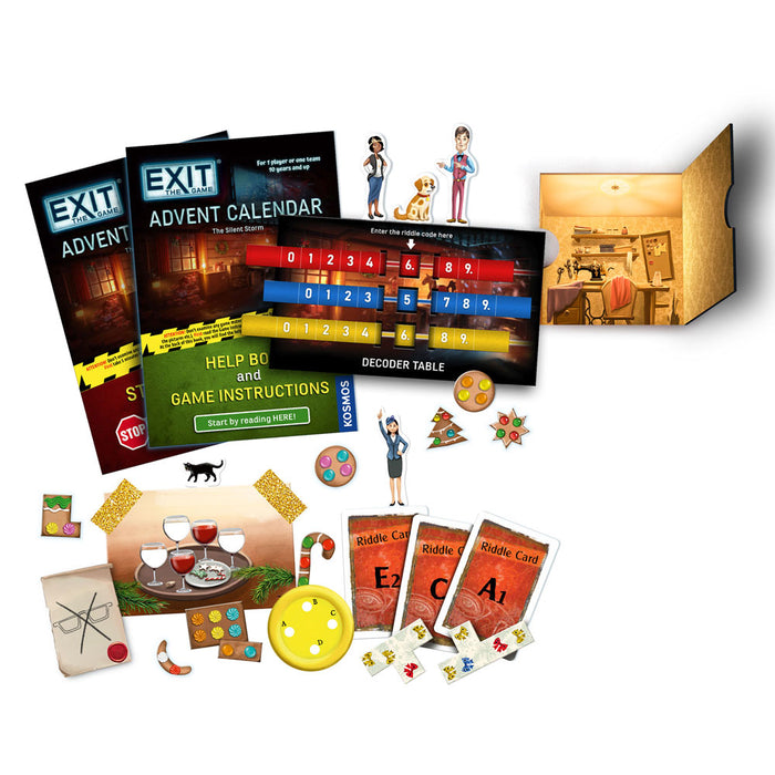 EXIT: Advent Calendar - The Silent Storm Games Thames & Kosmos