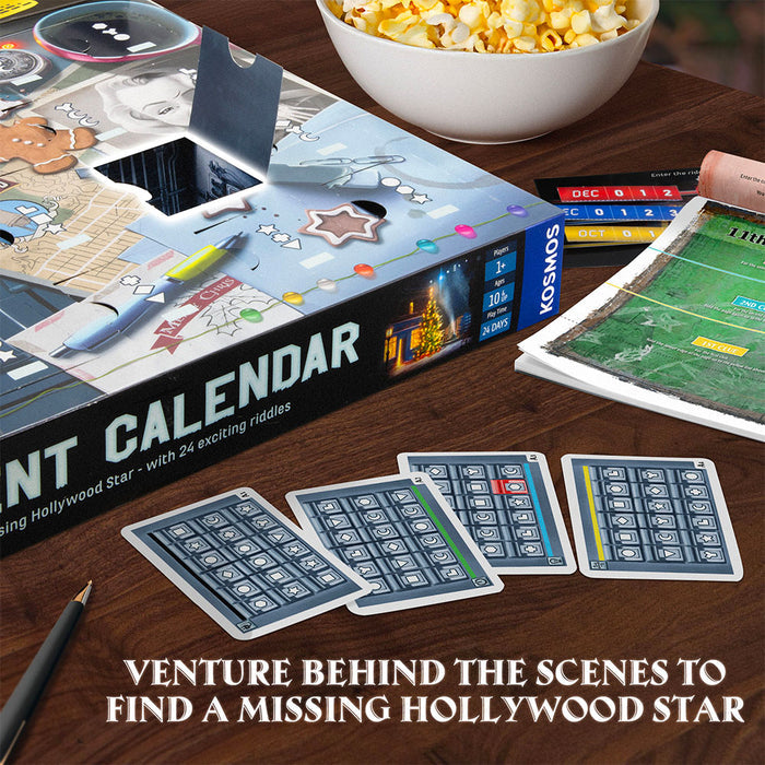 EXIT: The Game - Advent Calendar - The Missing Hollywood Star Games Thames & Kosmos