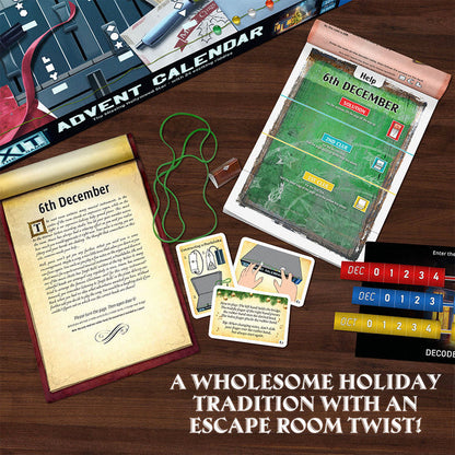 EXIT: The Game - Advent Calendar - The Missing Hollywood Star Games Thames & Kosmos