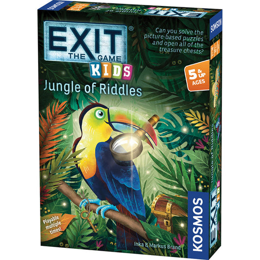 EXIT: The Game - Kids - Jungle of Riddles Games Thames & Kosmos