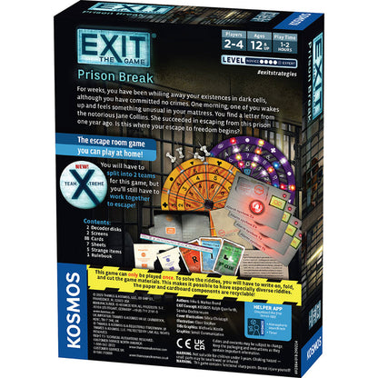 EXIT: The Game - Prison Break Games Thames & Kosmos
