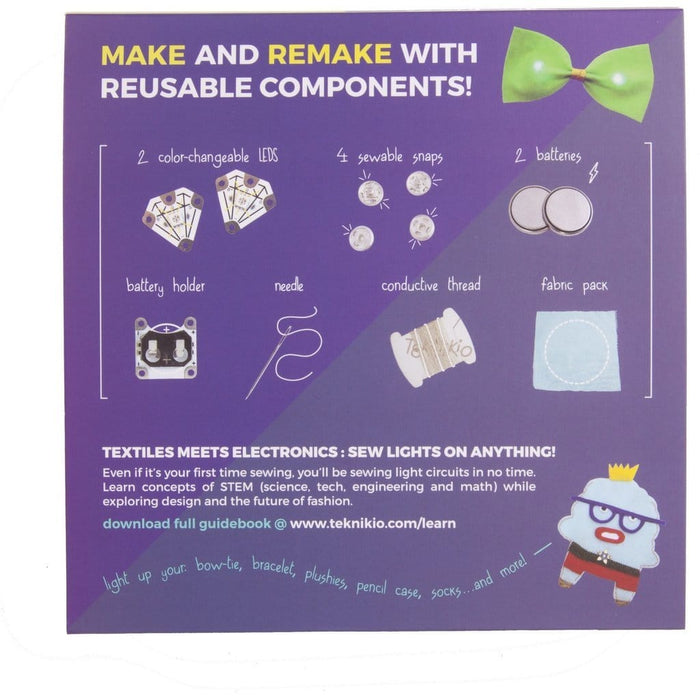 Fabtronic Sewing Set [Discontinued] by Teknikio - The Pi Hut