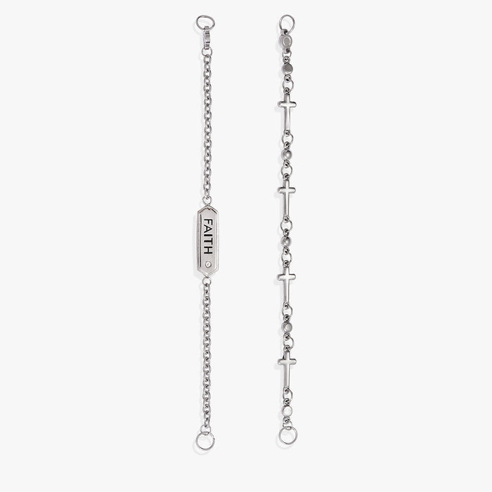 Faith Stranded™ Bracelet Set