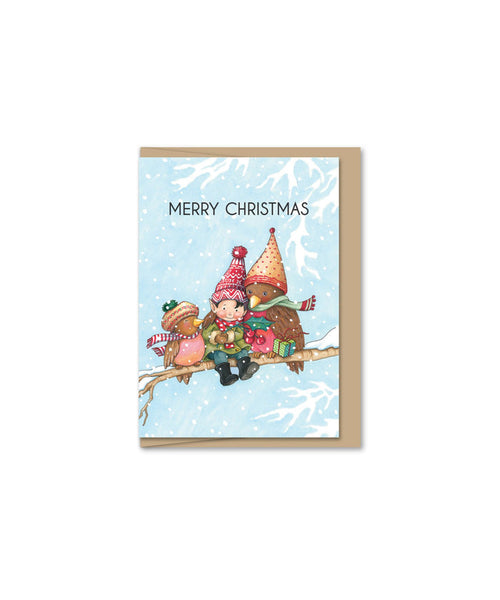 Family Christmas Mini Card