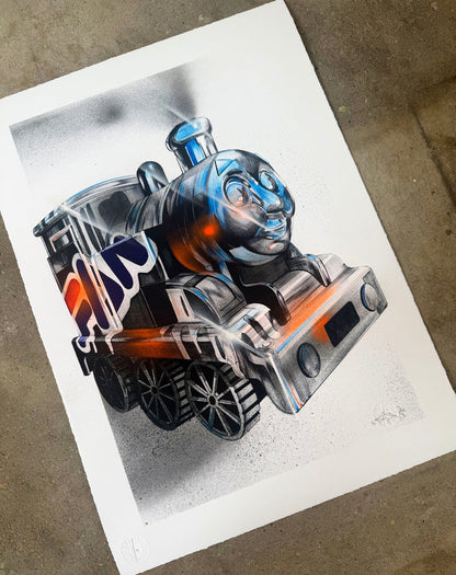 FANAKAPAN - "Chrome Thomas" Hand Finished - ed 15