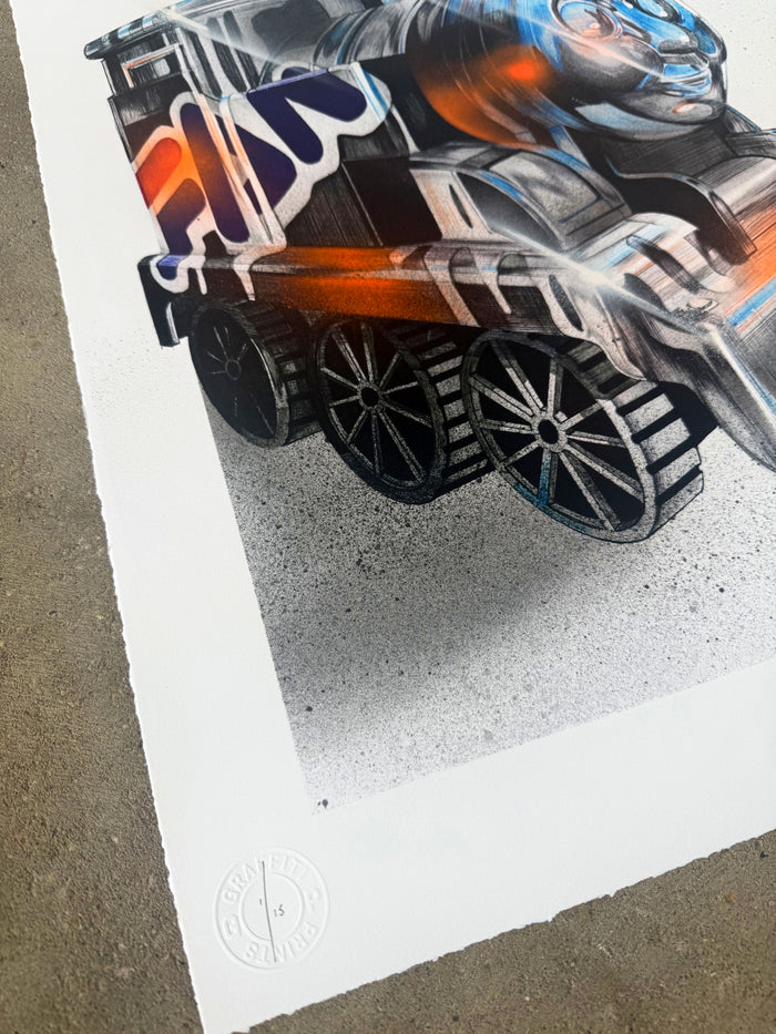 FANAKAPAN - "Chrome Thomas" Hand Finished - ed 15