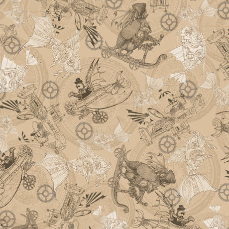 FANTASY & FICTION 27550P STEAMPUNK PANEL