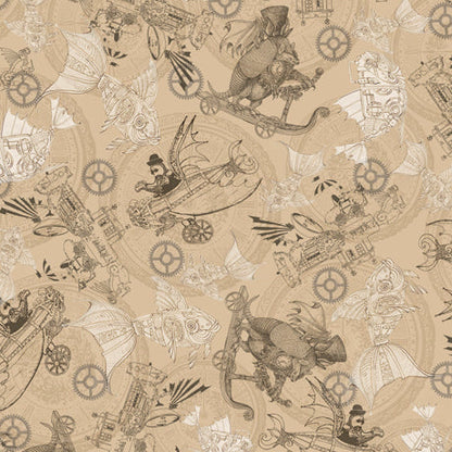 FANTASY & FICTION 27550P STEAMPUNK PANEL