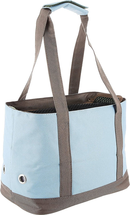 Ferplast Malibu Carrier Travel Bag Light Blue 33 x 21.5 x 24cm