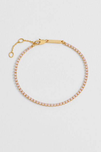 Fine Tennis Bracelet