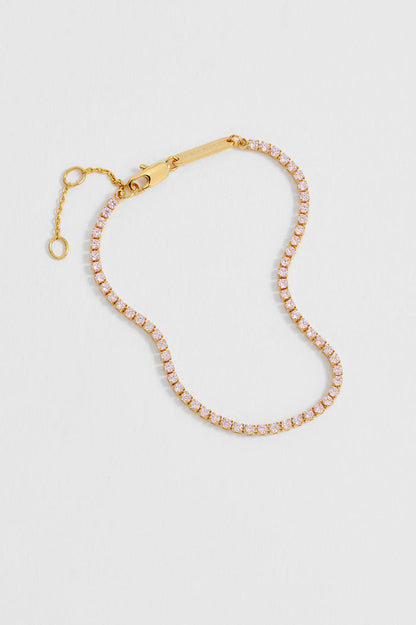 Fine Tennis Bracelet