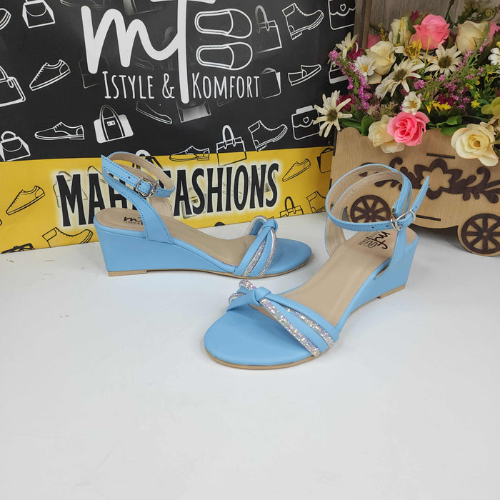 Firozi Studs Sandals - Maha fashions -  Women Footwear