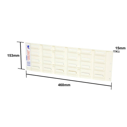 Fischer 150x460mm Beige Louvre Panel