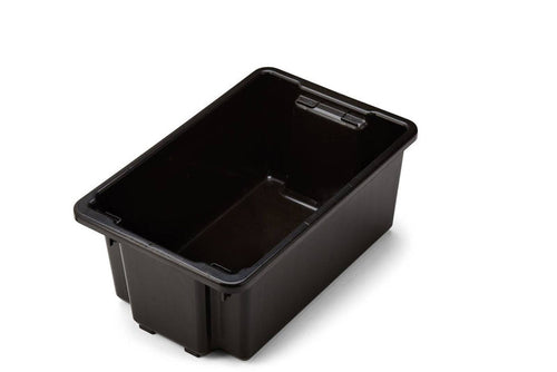 Fischer Black 52L Stack and Nest Tub