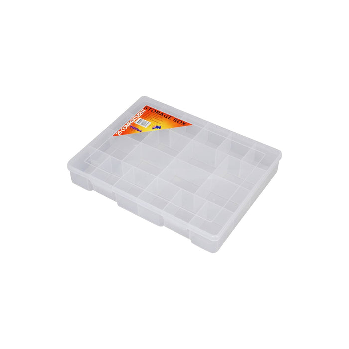 Fischer Extra Large Deep Clear 20 Compartment Storage Box