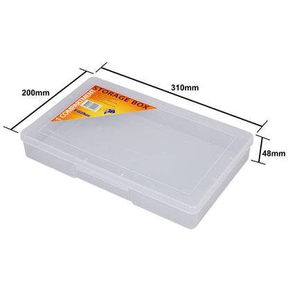 Fischer Large Clear 1 Compartment Storage Box