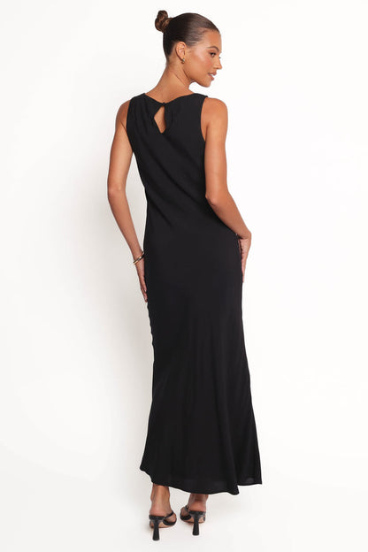 Petal and Pup USA DRESSES Flavia Maxi Dress - Black
