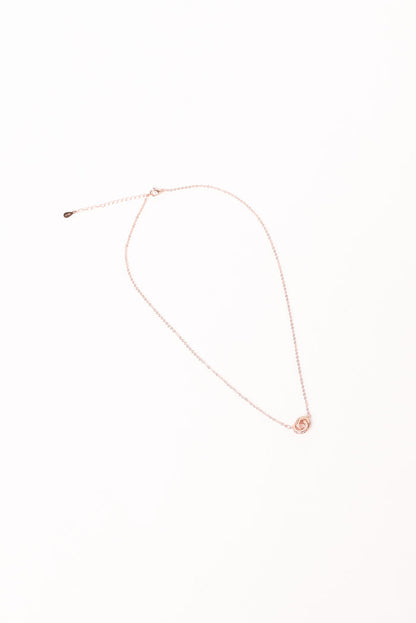Petal and Pup USA ACCESSORIES Flavia Necklace - Rose Gold One Size
