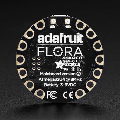 FLORA - Wearable Electronic Platform by Adafruit - The Pi Hut