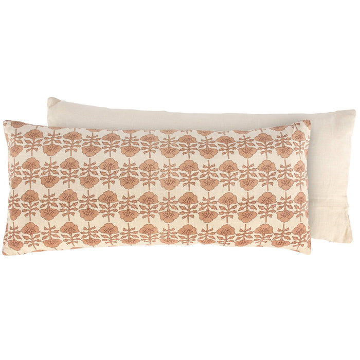 Floral Bolster Pillow
