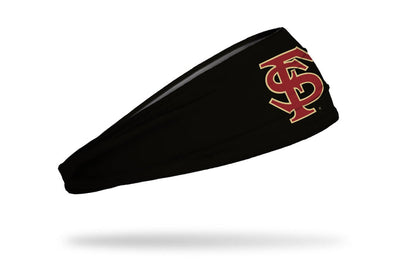 Florida State University: Baseball Black Big Bang Lite Headband - View 2